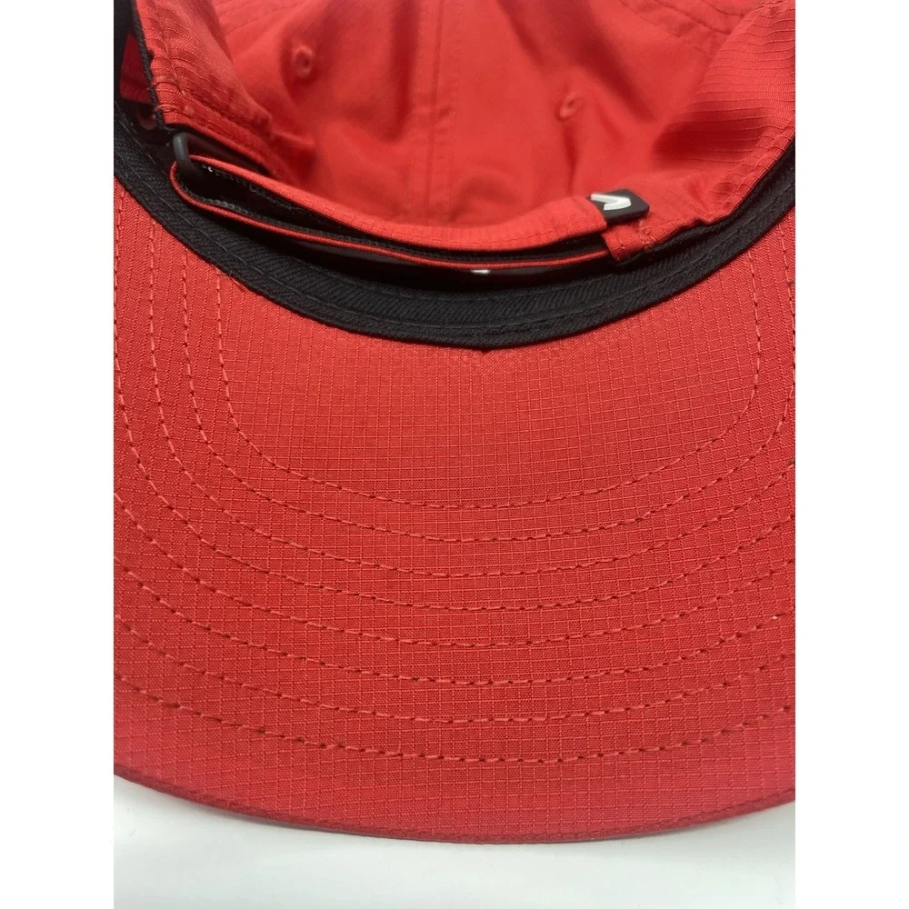 Nike Ohio State Buckeyes Hat Strapback‎ Club Precurve Adjustable Cap Red Silver